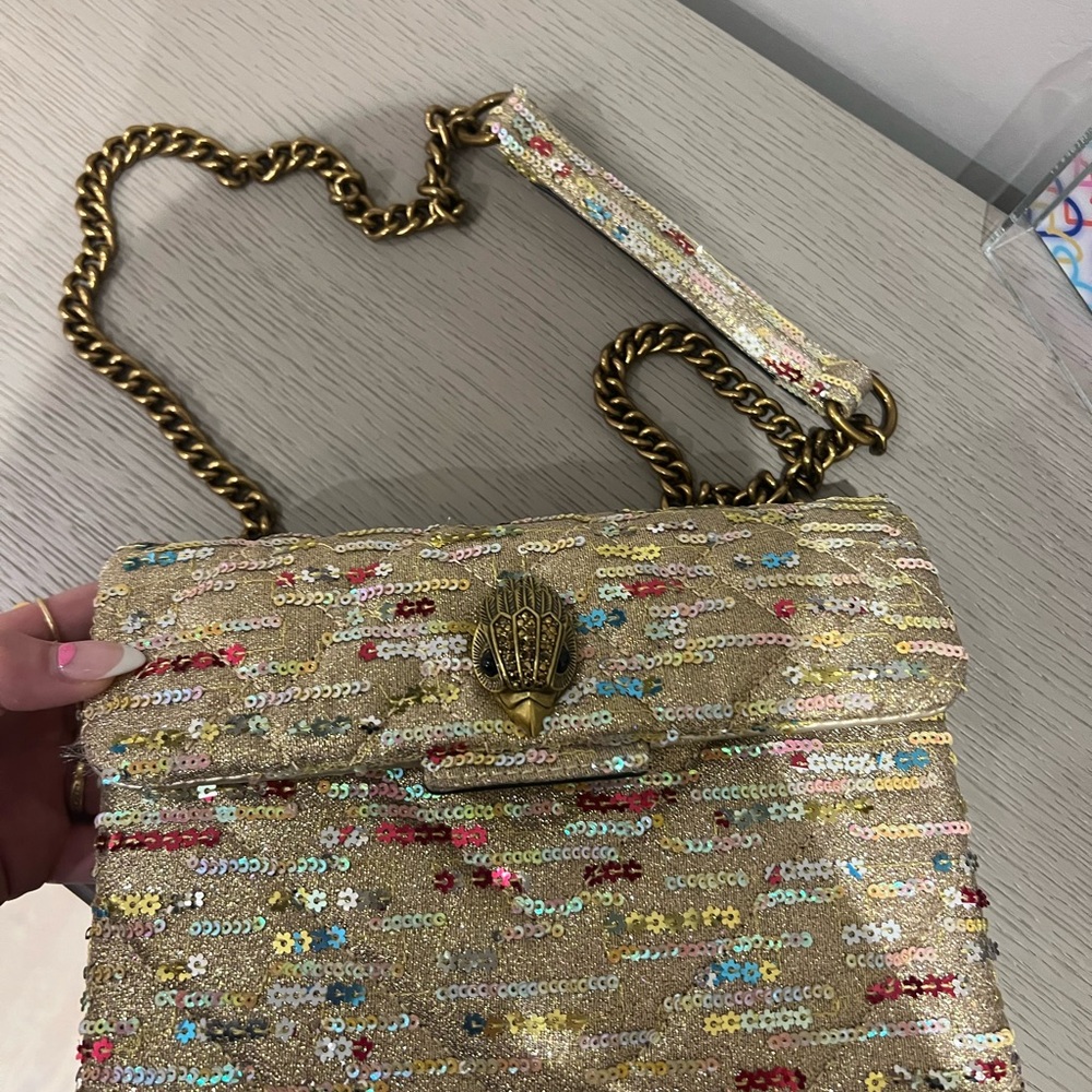 Kurt Geiger Multicolor Sequin Crossbody Bag